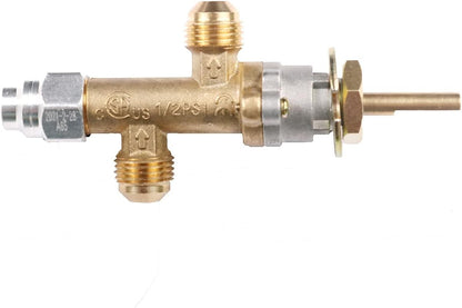 Cansookay brass propane gas valve with thermocouple and control knob - product gallery image 6