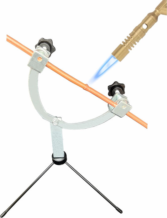 Cansookay silver copper pipe welding bracket for HVAC brazing - product gallery image 1